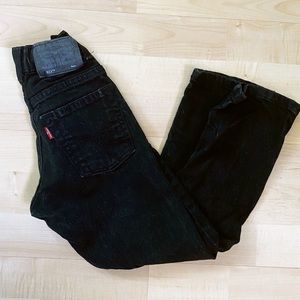 Boys Levi’s 511 slim size 6 reg - black like new